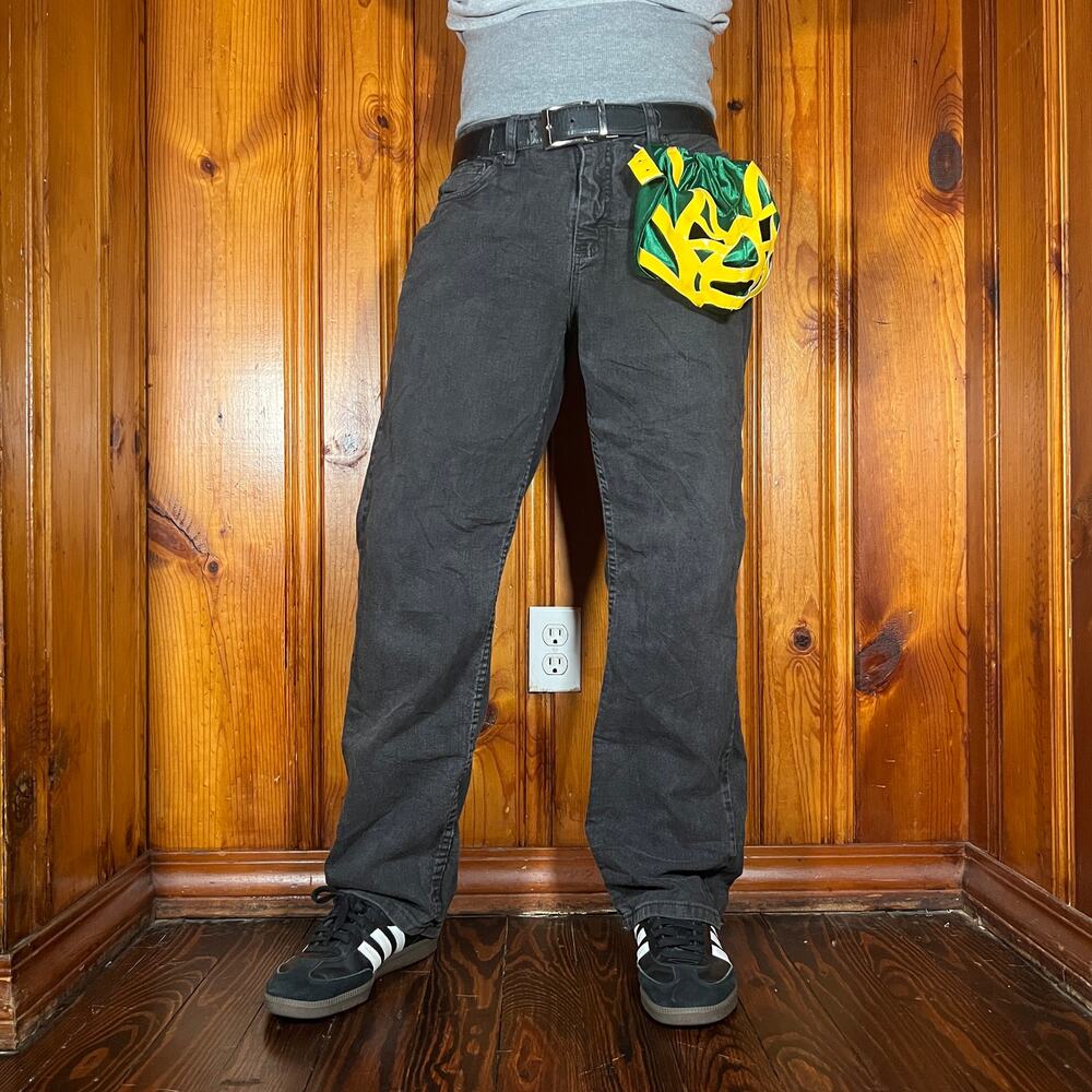 Lee 30x30 Y2K Jeans Black Straight Denim